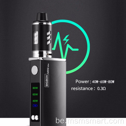 80W vape pen mods новы цыгарэтны бак